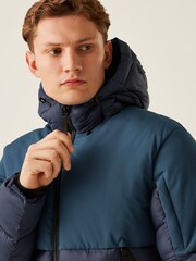 Regatta Blue Mens Laurade Waterproof Padded Jacket - Image 5 of 8