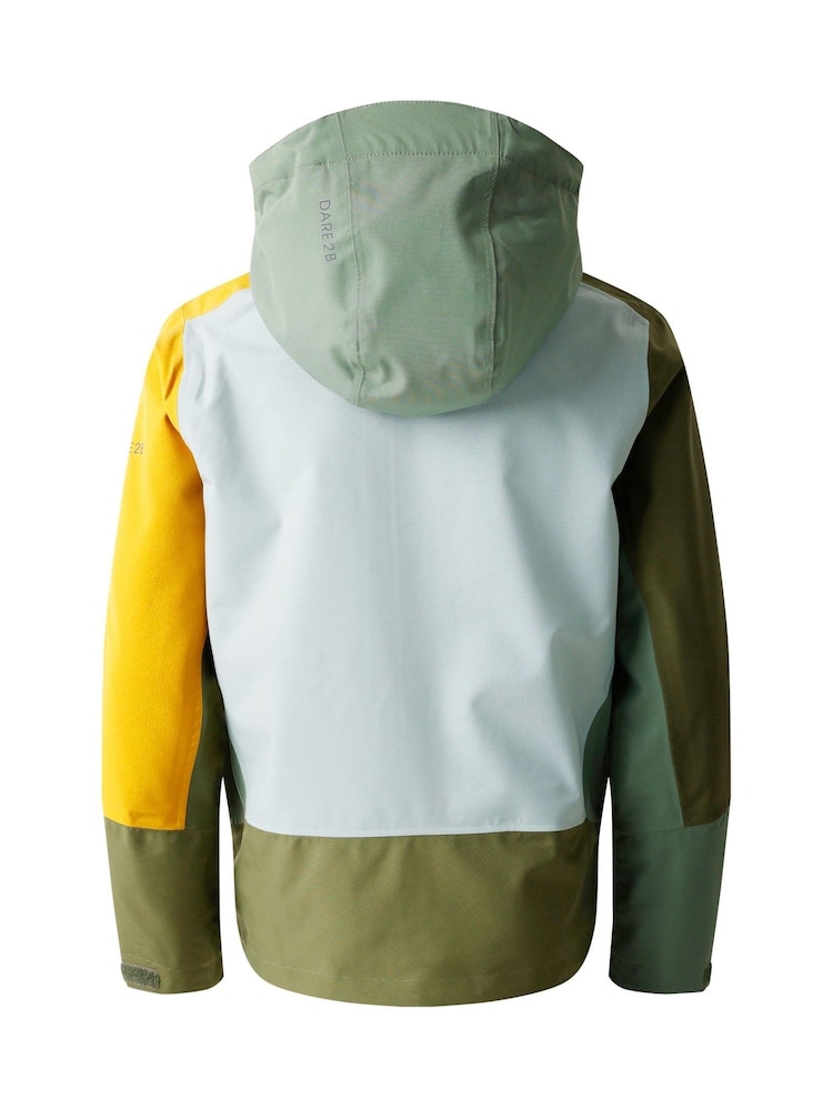 Dare 2b Kids Yellow Switch Out Waterproof Jacket - Image 7 of 7