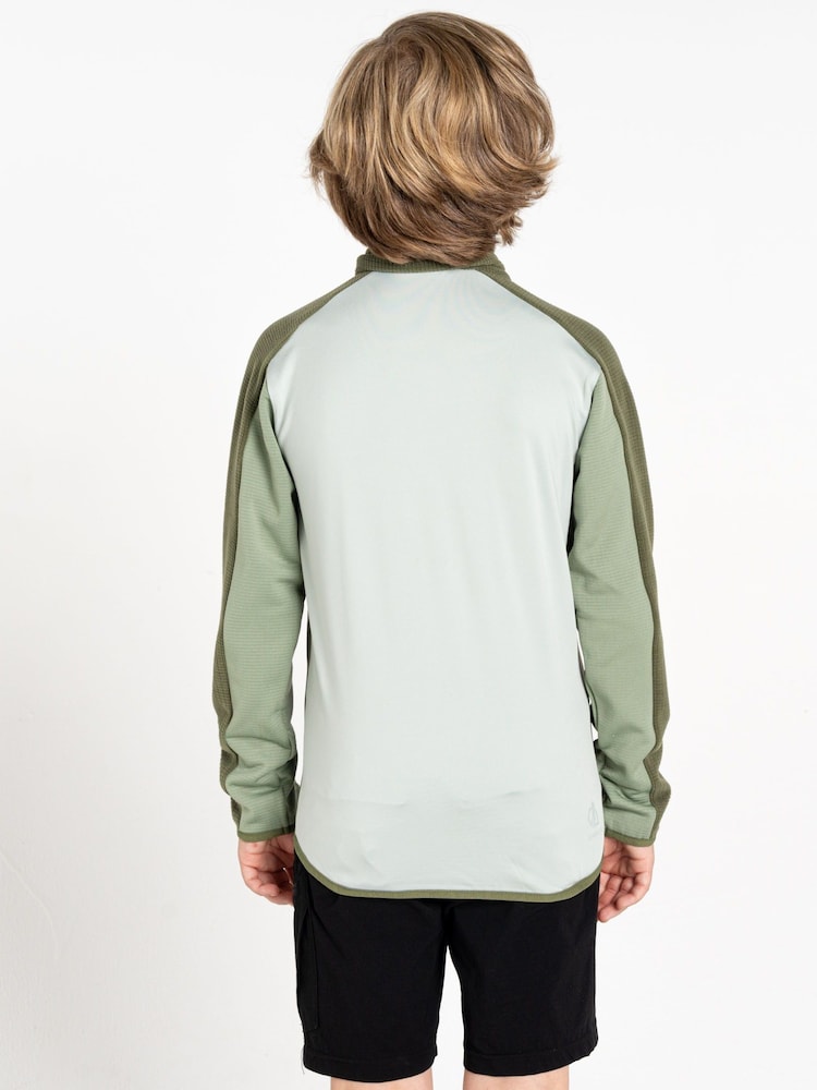 Dare 2b Kids Green Emergent IV Core Stretch Midlayer Fleece - Image 3 of 6
