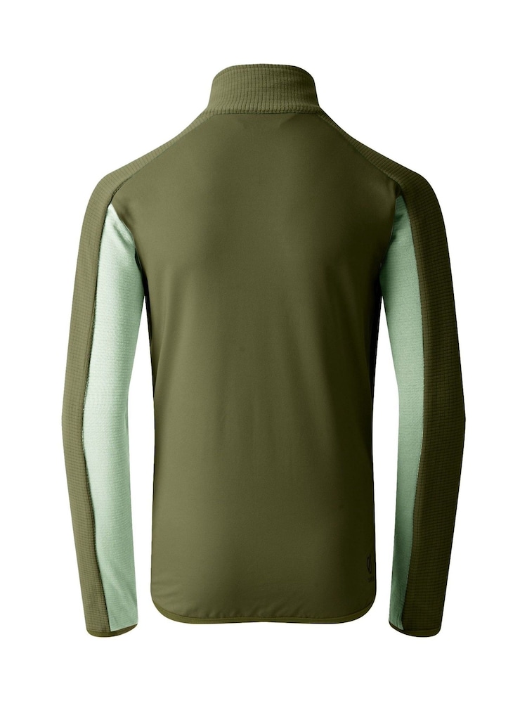 Dare 2b Kids Green Emergent IV Core Stretch Midlayer Fleece - Image 6 of 6 Dare 2b Kids Green Emergent IV Core Stretch Midlayer Fleece - Image 6 of 6