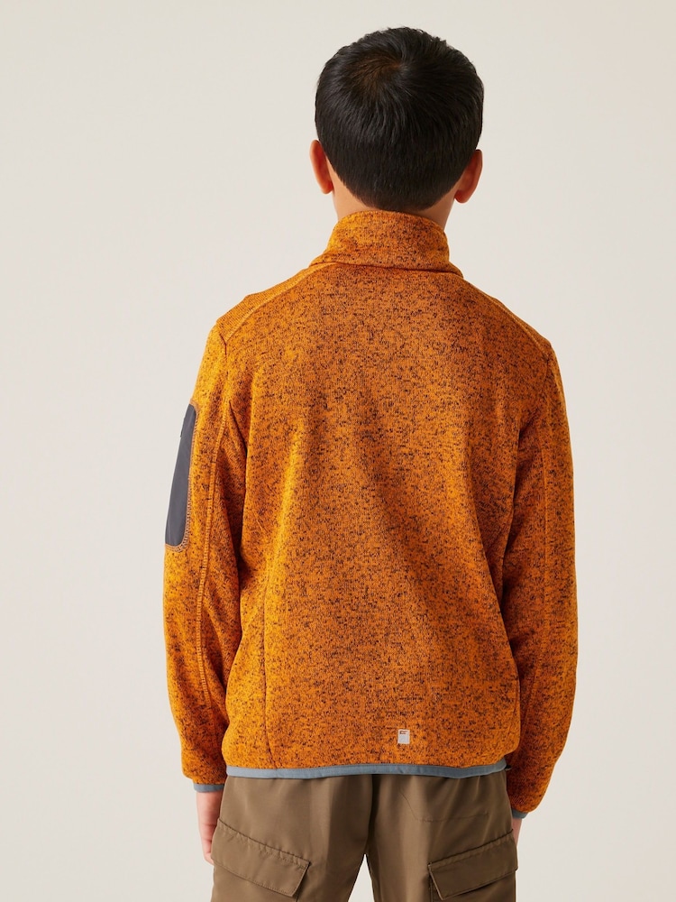 Naranja - Regatta Kids Newhill Fleece - Imagen 2 de 7