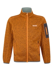 Naranja - Regatta Kids Newhill Fleece - Imagen 5 de 7
