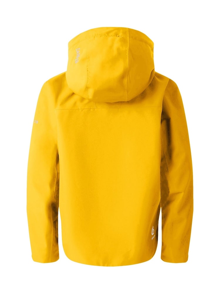 Dare 2b Kids Yellow Switch Out Waterproof Jacket - Image 8 of 8