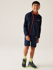 Azul - Regatta Kids Newhill Fleece - Imagen 3 de 7
