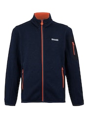 Azul - Regatta Kids Newhill Fleece - Imagen 5 de 7
