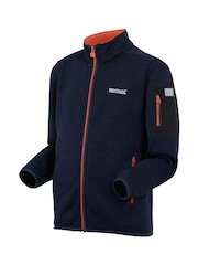 Azul - Regatta Kids Newhill Fleece - Imagen 7 de 7