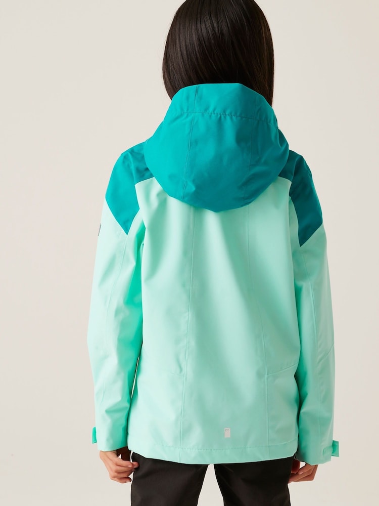 Regatta Light Blue Kids Highton VI Waterproof Jacket - Image 2 of 7