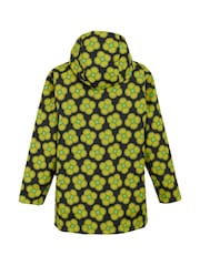 Regatta Blue Girls Orla Kiely Swing Waterproof Jacket - Image 6 of 7