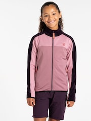 Dare 2b Kids Purple Emergent IV Core Stretch Midlayer Fleece - Image 1 of 6