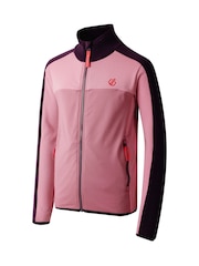 Dare 2b Kids Purple Emergent IV Core Stretch Midlayer Fleece - Image 6 of 6