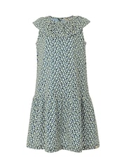 Regatta Blue Girls 100% Cotton Orla Kiely Playsuit - Image 5 of 7