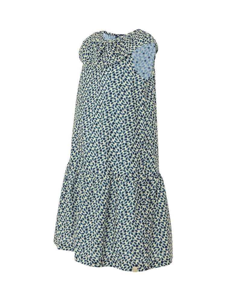 Regatta Blue Girls 100% Cotton Orla Kiely Playsuit - Image 7 of 7