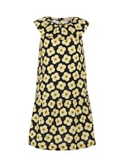 Regatta Black Yellow Girls 100% Cotton Orla Kiely Playsuit - Image 5 of 7
