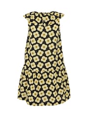 Regatta Black Yellow Girls 100% Cotton Orla Kiely Playsuit - Image 7 of 7
