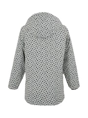 Regatta Black Girls Orla Kiely Swing Waterproof Jacket - Image 6 of 7