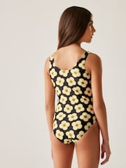 Regatta Black Orla Kiely Girls Swimsuit - Image 2 of 7
