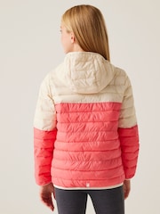 Regatta Pink Kids Hooded Hillpack III Padded Jacket - Image 2 of 7