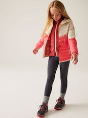 Regatta Pink Kids Hooded Hillpack III Padded Jacket - Image 3 of 7