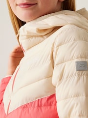 Regatta Pink Kids Hooded Hillpack III Padded Jacket - Image 4 of 7