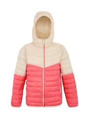 Regatta Pink Kids Hooded Hillpack III Padded Jacket - Image 5 of 7