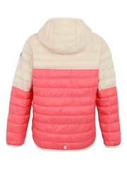 Regatta Pink Kids Hooded Hillpack III Padded Jacket - Image 6 of 7