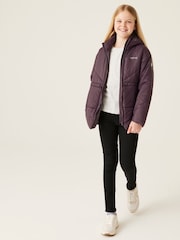 Regatta Purple Kids Junior Rurie Quilted Jacket - Image 3 of 6