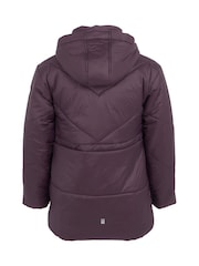 Regatta Purple Kids Junior Rurie Quilted Jacket - Image 6 of 6