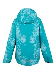 Regatta Sky Blue Kids Lever II Waterproof Packaway Jacket - Image 2 of 3