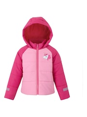Regatta Pink Kids Animal Baffle Jacket - Image 5 of 7