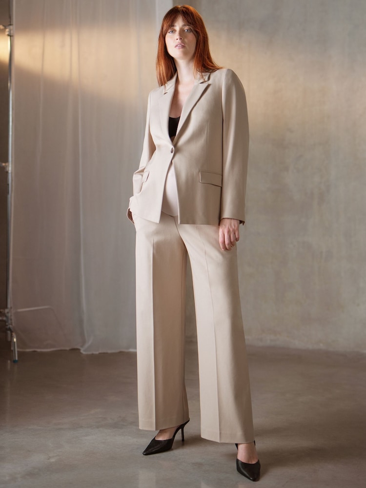 Seraphine Maternity Natural Blazer - Image 2 of 4