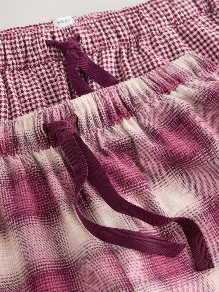 Red Check Cosy Pyjama Bottoms 2 Pack - Image 5 of 5 Red Check Cosy Pyjama Bottoms 2 Pack - Image 5 of 5