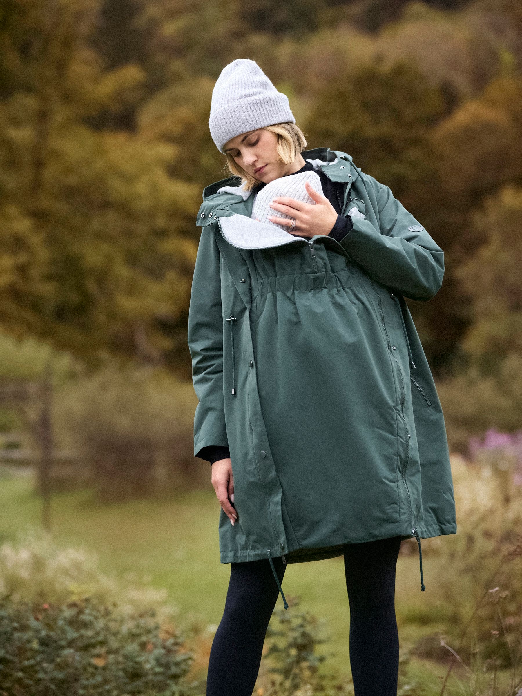 Buy Seraphine Green 3 in 1 Showerproof Maternity & Babywearing