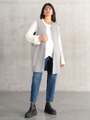 Seraphine Maternity Green Lightweight Parka - Image 8 of 8