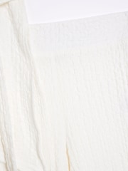 River Island White Girls Textured Tunic Top Set - Image 5 of 5