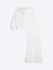 River Island Cream Girls Butterfly Hoodie Set - Image 2 of 5