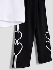 River Island White Girls Perfume Tracksuit Set - Image 3 of 4