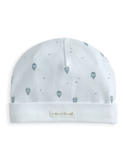 Conjunto de sombrero, leggings y bodi con diseño de globo aerostático en azul de Mamas & Papas - Imagen 5 de 5
