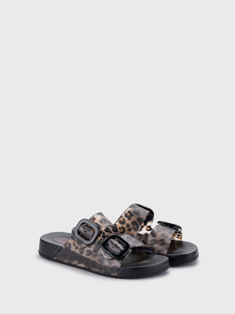 Igor Habana Brillo Leo Black Sandals - Image 1 of 6