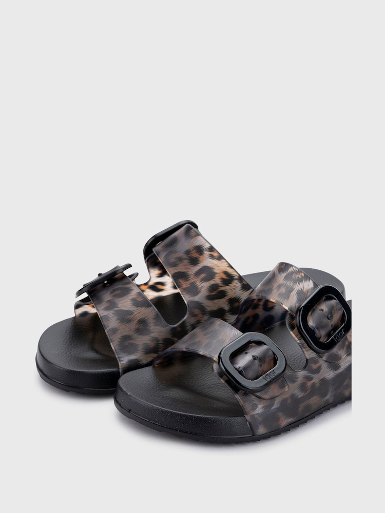 Igor Habana Brillo Leo Black Sandals - Image 3 of 6