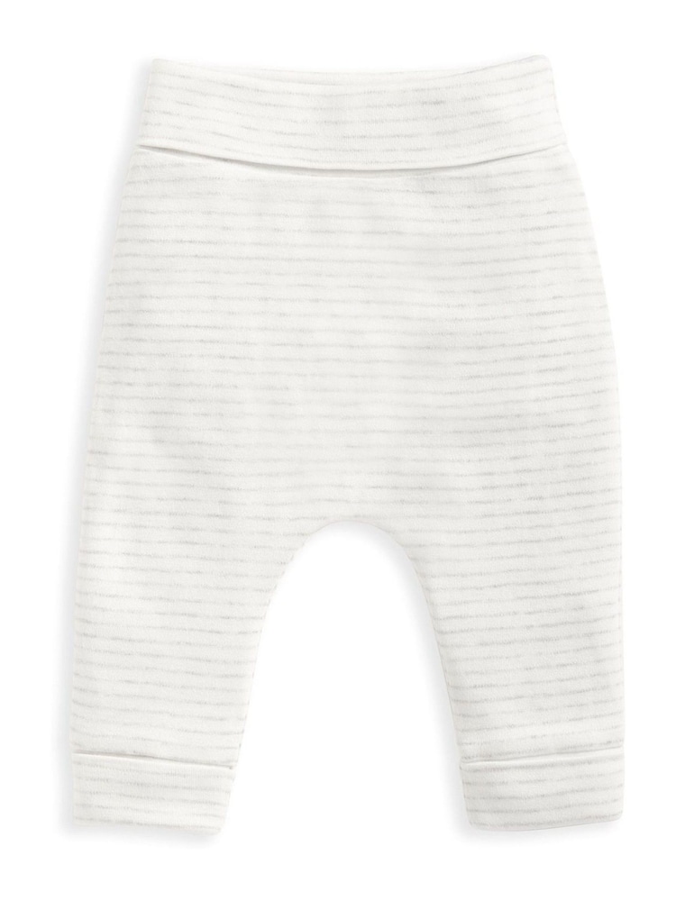 Mamas & Papas Quilted White Jacket Bodysuit And Leggings Set - Image 5 of 5