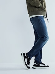 River Island Blue Slim Fit Ledger Jeans - Image 4 of 6