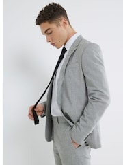 River Island Pupstooth Skinny блейзер - Image 3 of 8