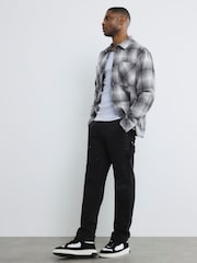 River Island Black 100% Cotton Mufasa Carpenter Jeans - Image 2 of 6