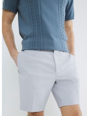 River Island Blue Waffle Shorts - Image 2 of 4