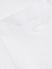 River Island White Relaxed Seersucker Shirt - Image 6 of 6