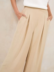 Lipsy Stone High Waisted Wide Leg Trousers - Image 3 of 4