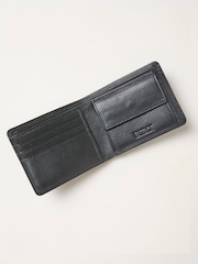 FatFace Black Twin Stitch Leather Wallet - Image 2 of 2