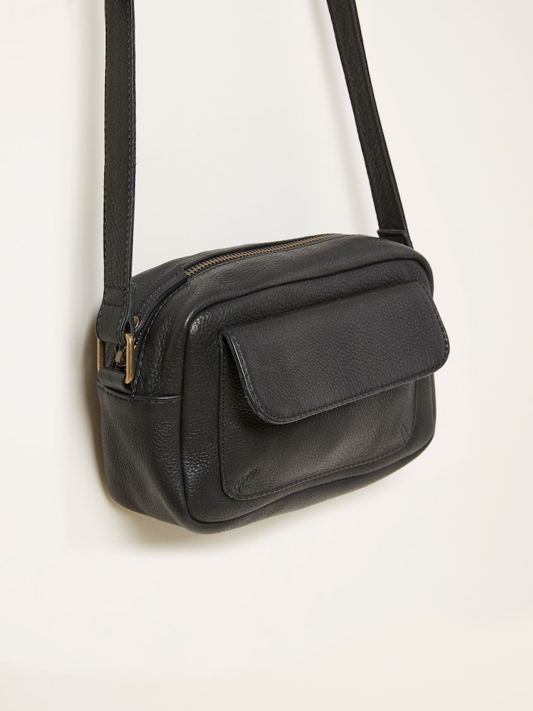 FatFace Vienna Black Tassel Crossbody Bag - Image 4 of 4