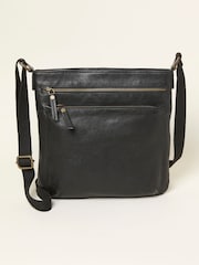 FatFace Allie Black Crossbody Bag - Image 1 of 3