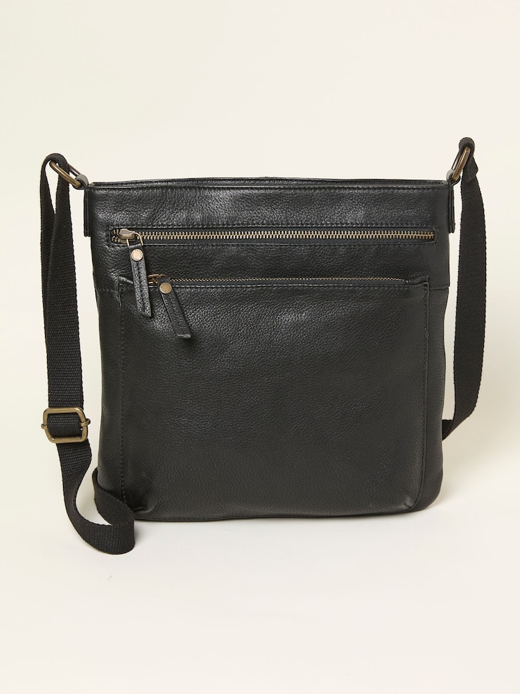 FatFace Allie Black Crossbody Bag - Image 1 of 3